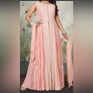 Indo western dress. Garara dress. Size L. 3 piece suit. Palazzo suit.